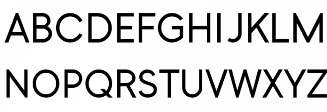 Kyooshi Gothic Schriftart Groß