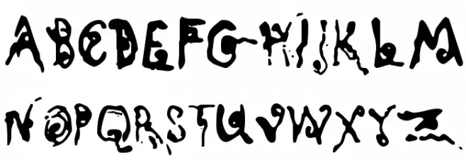 Kyoto Song Font UPPERCASE