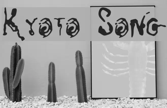 Kyoto Song Font examples