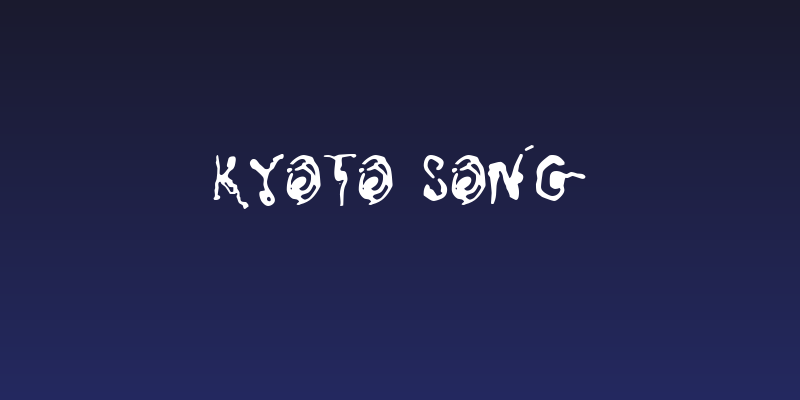 Kyoto Song Social Header