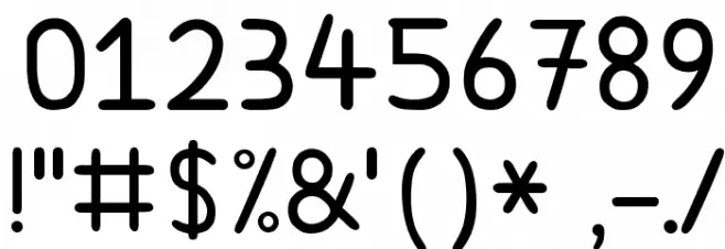 KyotoLights Font OTHER CHARS