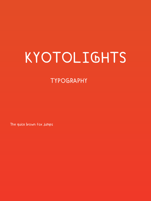 KyotoLights Poster