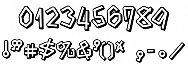 Kyouo Regular Font OTHER CHARS