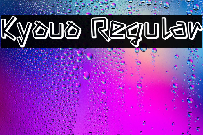 Kyouo Regular Example 1