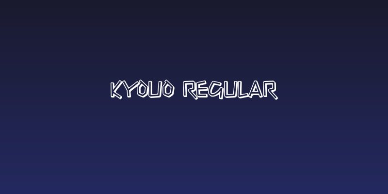 Kyouo Regular Social Header