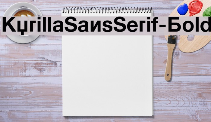 KyrillaSansSerif-Bold Font examples
