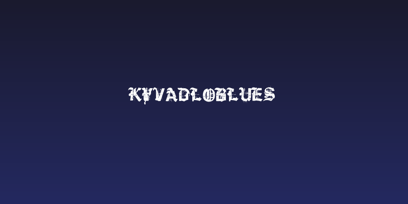 KyvadloBlues Social Header
