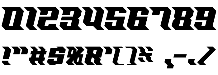 KZ EXCEL ALP Font OTHER CHARS