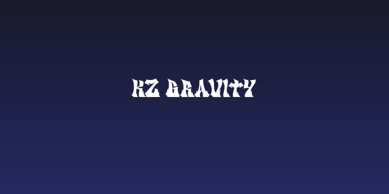 KZ GRAVItY Social Header