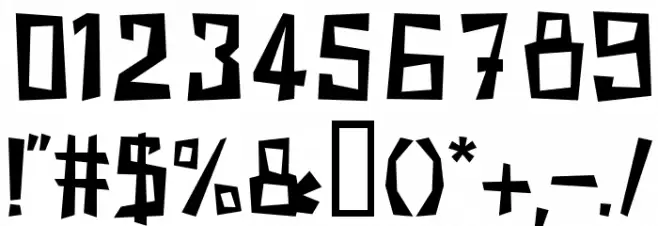 KZKirpich-Regular Font OTHER CHARS