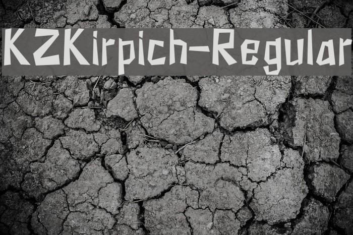 KZKirpich-Regular Font examples