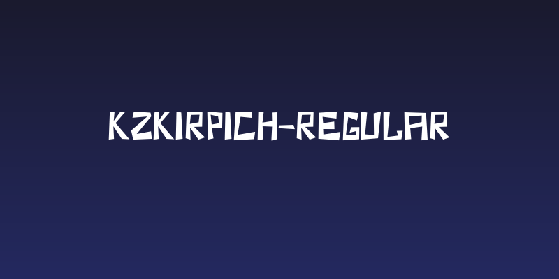 KZKirpich-Regular Social Header