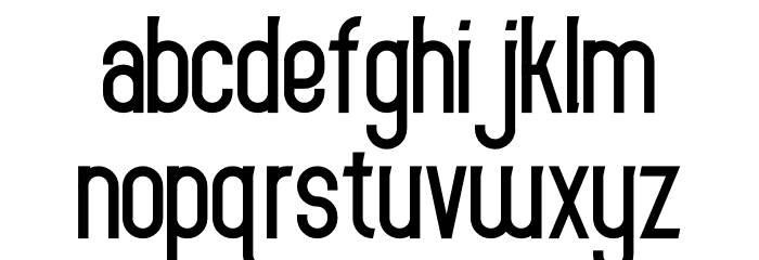 LÚEUE Font LOWERCASE