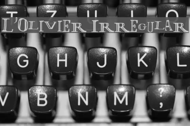 L'Olivier Irregular Example 2