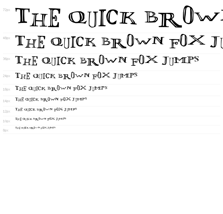 L'Olivier Irregular Waterfall