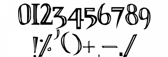 L'Olivier Font OTHER CHARS