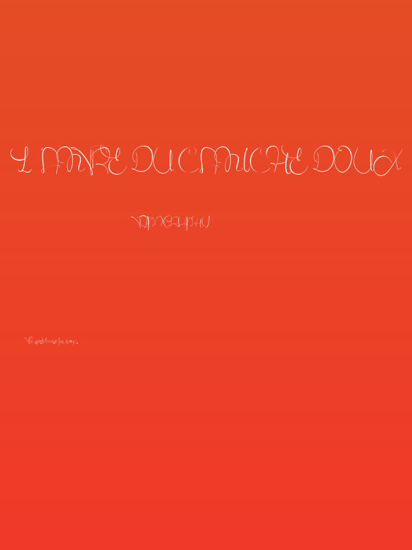 L'antre du Caniche doux Poster