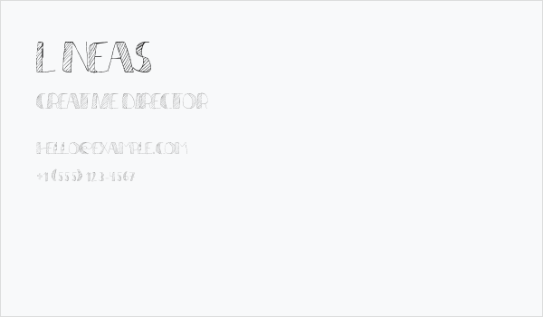 Líneas Business Card