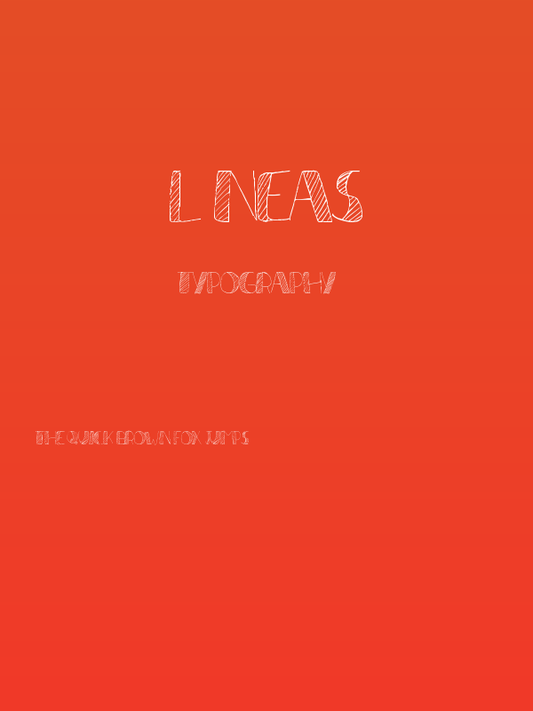 Líneas Poster