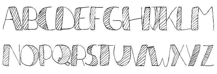 Líneas Font LOWERCASE