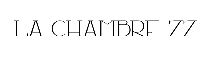 LA CHAMBRE 77 Fonte