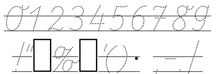 LA El 2 Italic Font OTHER CHARS
