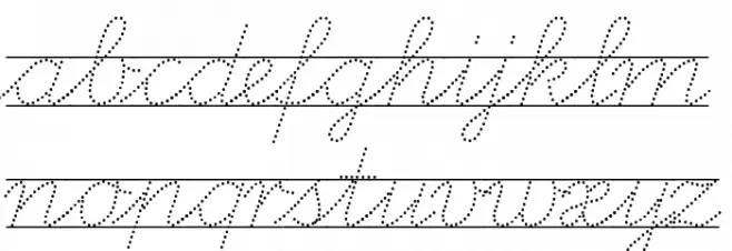 LA El 2 Italic फ़ॉन्ट लोअरकेस