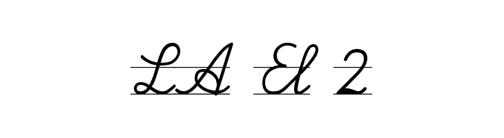 LA El 2 Font