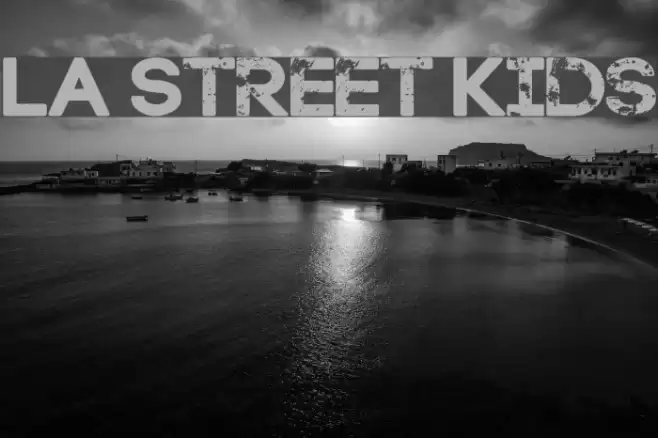 LA Street Kids Font examples