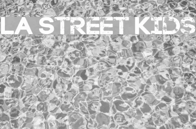 LA Street Kids Font examples