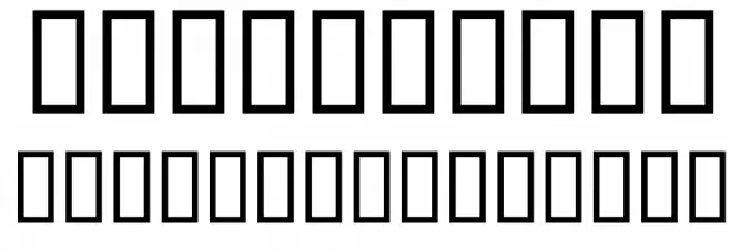 LAGEgoyesca Normal INWORK フォント その他の文字