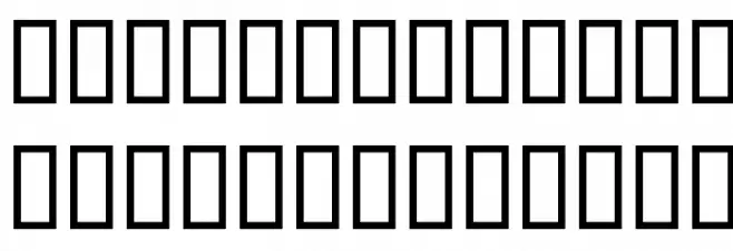 LAGEgoyesca Normal INWORK フォント 小文字
