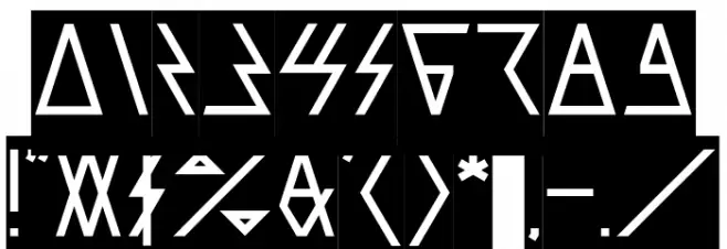 LAGGTASTIC-Inverse Font OTHER CHARS