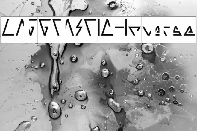 LAGGTASTIC-Inverse Font examples