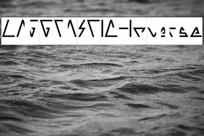 LAGGTASTIC-Inverse Font examples