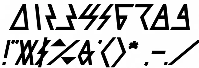 LAGGTASTIC Italic Font OTHER CHARS