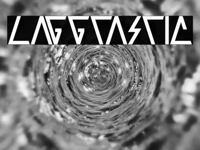 LAGGTASTIC Font examples