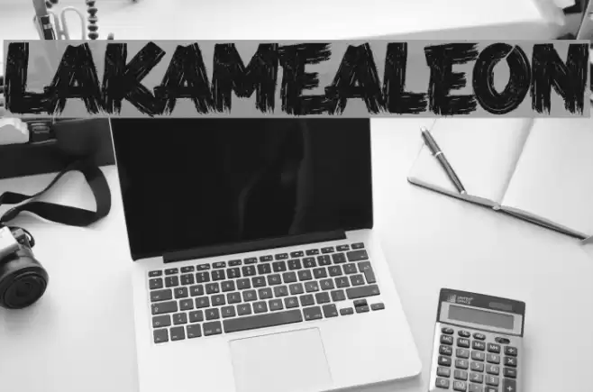LAKAMEALEON Font examples