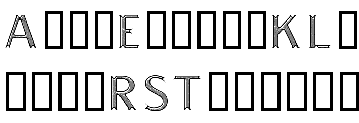 LAKESTERINLINELAYER3DEMO Font LOWERCASE