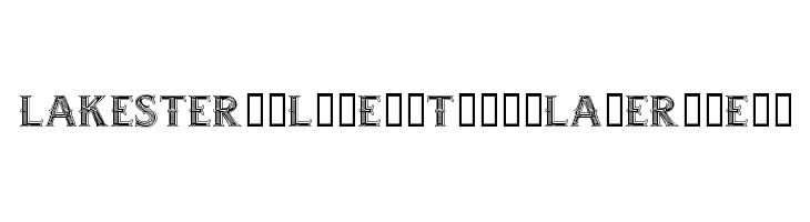LAKESTERINLINEOPTION2LAYER3DEMO Font