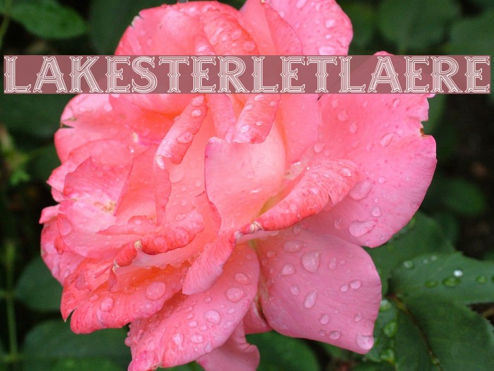 LAKESTERINLINEOPTION2LAYER3DEMO Font examples