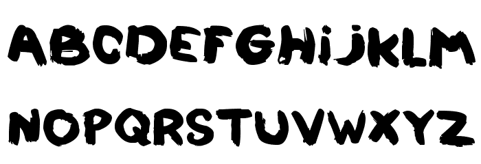 LALOUZZ Font LOWERCASE