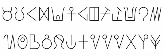 LALProto Schriftart Groß