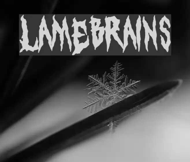 LAMEBRAINS Fonte examples