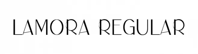 LAMORA Regular  تنزيل الخطوط