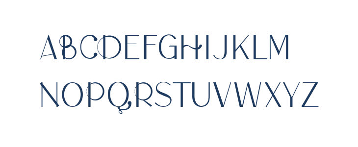 LAMORA Regular Lowercase