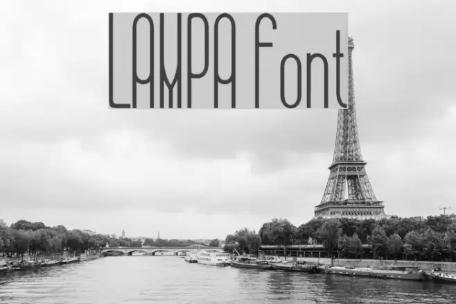 LAMPA Font examples