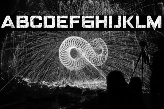 LANDEPZ GRNG Font examples