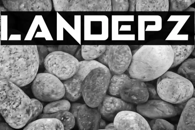 LANDEPZ Font examples