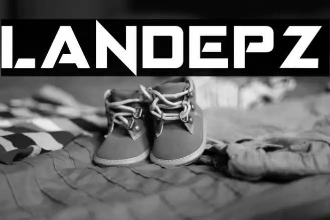 LANDEPZ Font examples